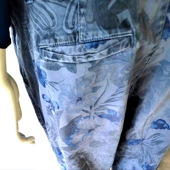 Gap Floral Print Girlfriend Chinos Size 8 - Picture 9 of 16